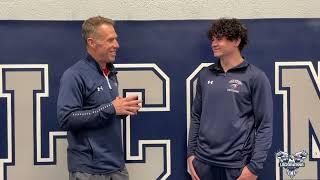 Lackawanna College Wrestling Media Day 2023 - Dylan Hogan Interview