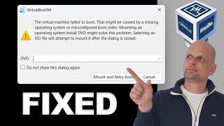 The Virtual Machine Failed To Boot.That Might Be Caused... Windows 10/11 Error Solved!