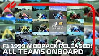 F1 1999 Modpack Showcase [With Download Link] | All Teams Onboard | #assettocorsa