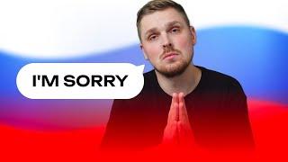 11 ways to say "I'm sorry" in Russian