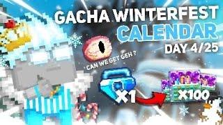 Day 4 of Winterfest Calendar 2024 in Growtopia!!