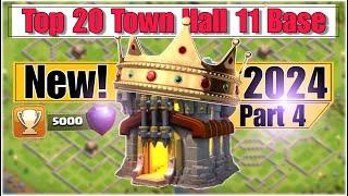 Th11 Most Powerful Top 20 Bases 2024 | Best Th11 base | Th11 Base | TH11 War Base | Top 20 Th11 Base