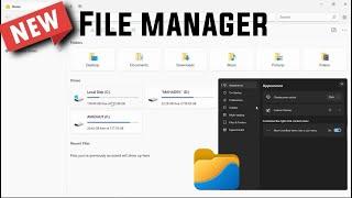 Wow  Microsoft New File Manager For Windows 10 OR Windows 11 | How To Install