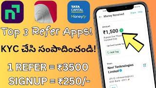 1Refer Upto ₹3500 |Best Refer And Earn Apps In 2023 Telugu|Refer Offer Telugu|Tecexp