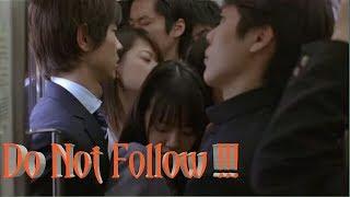 Do not follow!! Male Man Behavior When 'Rush Hour'