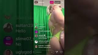 Zoie Burgher twerking on instagram 2018