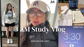 3AM Study Vlog | ‍ uw comp sci student vs finals