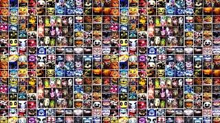 FNAF All JumpScares in 16 Minutes! FNAF 1 2 3 4, SL, FFPS, UCN, HW, COD, AR, SB, Ruin (2014-2023)