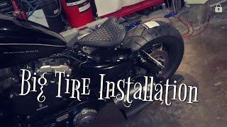 Sportster 240, 200, 180 Big tire Conversion