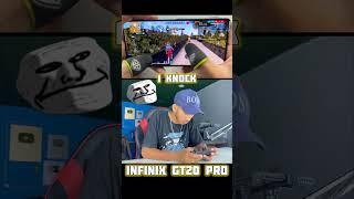 infinix gt 20 pro 5g free fire 3 finger hamdcam gameplay gaming test 144hz smooth display