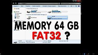 Cara Format Flashdisk 64GB - Exfat Ke Fat32 (NTFS Ke Fat32)