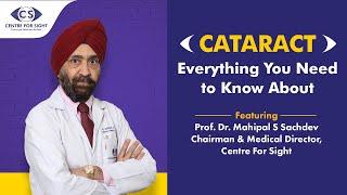 Cataract Surgery Advanced Methods & Benefits You Need to Know -Prof. Dr. Mahipal Sachdev - New Delhi