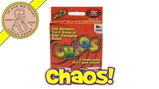 How To Play The Game Chaos Card Game - A Simple Game That's Gone Insane, TDC Games