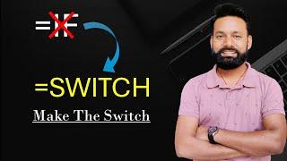 Use Excel SWITCH Formula Instead of IF | How to Use Switch in Excel | Switch Function