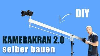 Kamerakran selber bauen DIY - einfach und schnell 2.0 (NeilProduction)