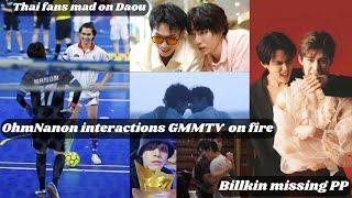 OhmNanon interactions made GMMTV wild ¦ ForceBook Hot Scene ¦ BLWorld Gossips Episode - 3