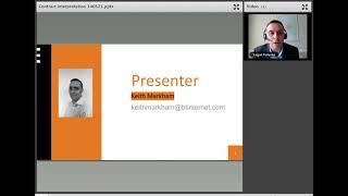 Webinar Preview: Contract Interpretation
