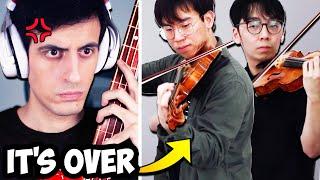 BASS vs VIOLIN Epic Battle (ft. TwoSetViolin)