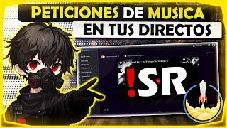 EL CHAT PONE LA MUSICA EN TU STREAM / Comando !sr de StreamElements (song request)