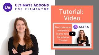 Das Video Widget | Ultimate Addons for Elementor