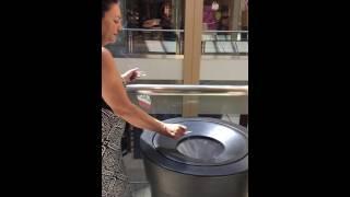 PnaTv-Elder Foriegn Woman Smokin In The Mall