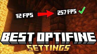 BEST OPTIFINE SETTINGS 1.21 - Get more FPS and NO Lags in Minecraft  | + Install Optifine 1.21