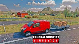 TRUCK AND LOGISTIC SIMULATOR | FORKLIFT OPERATION | MOVING CARGO AROUND THE CITY.