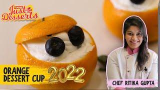 Orange Dessert Cups | New Year Special Easy Dessert | The Foodie