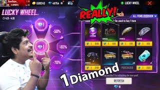 Really 1 Diamond Spin New Lucky Wheel I Got Bts Crystal 100%