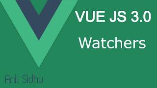 Vue JS 3 tutorial #28 Watchers with example