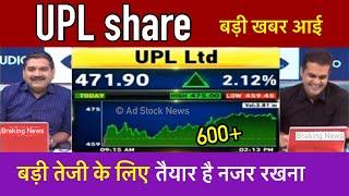 UPL share latest news | Upl ltd share analysis | Upl share latest news today