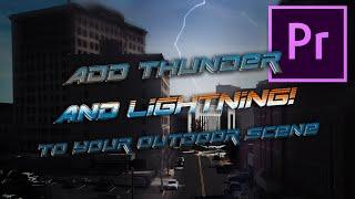 ️ Simple Lightning Effect ️(Premiere Pro)