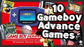 Top 10 GBA Games for Switch Online