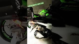 Ninja 400 ft. ADV 160