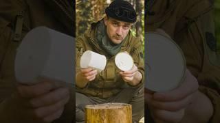 Survival skills: BushcraftBurner from a tin can #survival #lifehacks #camping