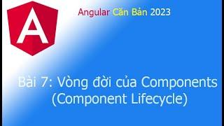 Angular 2023 - Bài 7: Vòng đời của Components (Component Lifecycle)