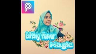 Editing picsart effect flower magic #the Best editing android