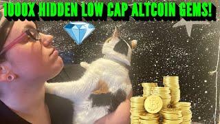 NEW! 5 1000X HIDDEN LOW CAP ALTCOIN GEMS! #MOONSHOT