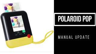 Polaroid Pop Manual Update using Micro-SD Card.