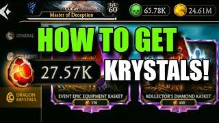 MK Mobile. How to Get Dragon Krystals! Guide to 2k, 5k, 10k Dragon Krystals.