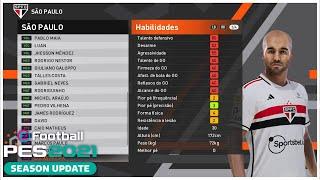 PES 2021 [PATCH BMPES V10] FACES/OVERALL DE TODOS OS JOGADORES DO SÃO PAULO (BMPES 2023)