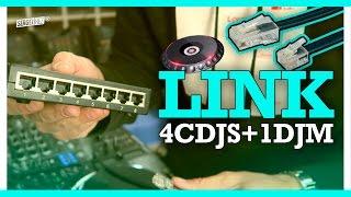 LINK 4 CDJS + 1 DJM