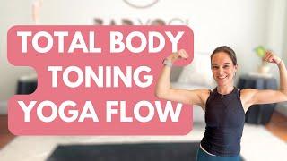 15-Minute Total Body Toning Yoga Flow | Bad Yogi