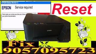 Epson l3110 Printer Red Light blinking problem