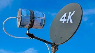 How to make a very strong HD digital antenna that reaches 500 KM from the broadcast station