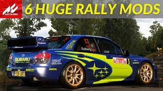 6 HUGE Rally Mods For Assetto Corsa - 2022 - Download Links!