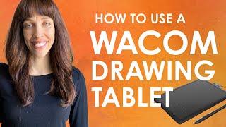 How to Use a Wacom One Small Drawing Tablet and Review