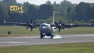 Alenia Aermacchi C-27J Spartan NG Slovenian Air Force L2-01 arrival at RAF Fairford RIAT 2024