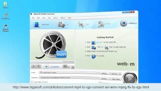 How to Convert MP4, AVI, WMV, MPEG, FLV, and MKV Files to OGV?