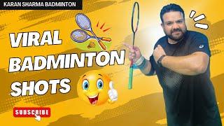 Viral Badminton Shots by Karan Sharma Badminton #badminton #bwf #sports #indonesia #badmintonindia